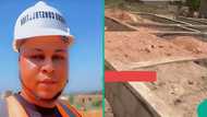 Man uses N4 million to build foundation of 3-bedroom bungalow apartment, sparks mixed reactions