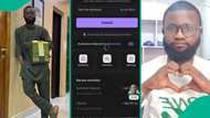 Man displays how much he has saved on OPay so far this year, motivates people: "Never too late"