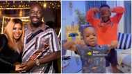 See what you taught my boys: Obi Cubana calls out wife as he posts cute video of his sons dancing to Buga song