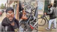 "How will you steal a Nigerian's bike?" Man living in Netherlands laments in video