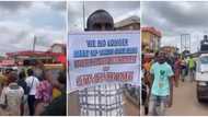 "We no longer meet up with our hire purchase”: Enugu residents stage protest against IPOB's sit-at-home order