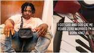 I got God and I'm a new born king, Barry Jhay says as ordeal of late record label boss blows over