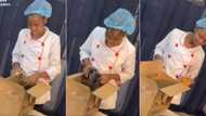 "Mystery box": Nigerian chef Dammy opens carton she received from unknown person during cookathon, video trends