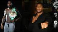 Just in: Barely 72 hours to his bout against Kubrat Pulev, Anthony Joshua sends stunning message to Deontay Wilder