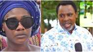 TB Joshua: Nollywood's Mercy Johnson mourns late man of God, fans comfort her