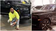 Davido's 2021 Rolls Royce Cullinan that cost him N240 million finally arrives in Lagos