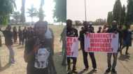 Supreme court verdict: Protesters storm National Assembly over Imo guber ruling