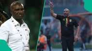 Eric Chelle meets Augustine Eguavoen as Malian tactician takes Super Eagles job, video