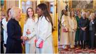 IWD: "So u fit cover body like this?" Tiwa Savage shares pics as she meets with Queen Consort, Camilla