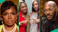 Annie Idibia gushes as her beautiful children stun in makeup looks: "Just look at Annie's daughters"
