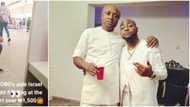 Davido’s aide Isreal DMW reportedly spotted fighting at airport over N1500 in viral video, Nigerians react