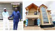 It is his second house: Father of 3 who won sports jackpot of N826m builds a luxury mansion in his village