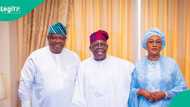 Gov. Mutfwang meets Tinubu in Abuja, mentions 2 things he discussed with him