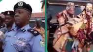 "Egungun be careful": Police in Lagos arrest masquerades for reportedly robbing people in Agege