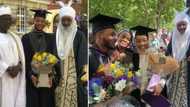 Kyakyawan dan sarkin Kano ya kammala karatu daga jami’ar Manchester (hotuna)
