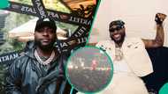 Davido: Amid cheating allegations, singer gifts female fan $5K at 5IVE concert, "U gave me energy"