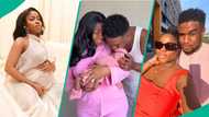 “My God has answered”: Veekee James announces birth of first child with husband Femi Atere, shares video