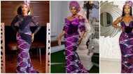 Lilian Afegbai, 5 others serve ankara style goals at burial ceremony of Don Jazzy's mother