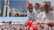 Breaking: Photos emerge as Kwankwaso inaugurates Mosque on 66th birthday