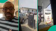 “N739 per litre": Man goes to filling station to confirm Dangote’s new fuel price, posts receipt