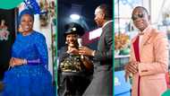 Video shows cute moment Pastor Paul Enenche on altar quickly helped his wife alight staircase