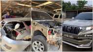 "What's the insurance situation?" Man upgrades Toyota Prado 120 to 2020 model, video raises questions