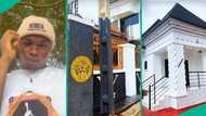 Man builds house, puts Versace and Louis Vuitton logos on his fence, spends millions on interior