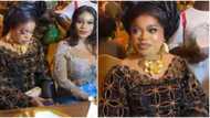 "See as Idris dey glow without filter": Reactions as Bobrisky attends party decked in beautiful and bold jewelleries
