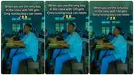 “Enjoyment go finish you”: Nigerian man who is the only male in class of 120 students laments