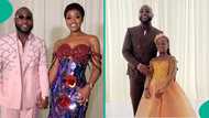 Chivido 2025: Photo of Davido's daughter Hailey Adeleke with Chioma and OBO melts hearts online