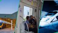 “See how Lagos look like London”: Passenger shows view of Eko city from the rail in video