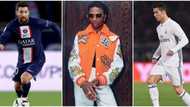 Wizkid picks his best footballer between Messi and Ronaldo, many react: "Real recognises real"