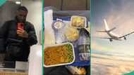 Man who flew with Air Peace from London Gatwick to Lagos breaks silence on food served Mid-air
