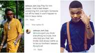 "Pray for him please": Nigerian man details scary dream he had about singer Wizkid last night, stuns people