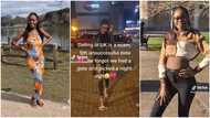 "Hakim probably called him": Pretty lady with perfect body shape in UK goes for date, man breaks her heart