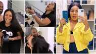 Laura Ikeji ecstatic as hubby surprises her with new iPhone 12 after complaining that her kids broke her phone