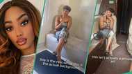 Smart lady uses AI to create clean photo of herself on private jet, video stuns viewers