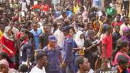 Again, Nigerians in Lagos, Abuja, defy FG's COVID-19 restrictions, storm NIMC offices