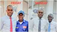This was how this man's life changed after he presented his university certificate at a bank where he worked as security guard - Banker narrates