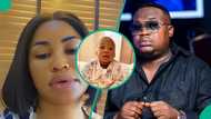 Cubana Chiefpriest's alleged baby mama hospitalised after taking substance to end her life: "Do DNA"