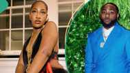 Davido professes admiration for Tems' new song, netizens drag him: "The hustle for Grammy"