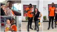 Nigerian man finally meets US lady he had been chatting with on Facebook since 2018; she had DMed him first