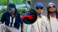 Paul Psquare flaunts new car amid fight with brother, fans kick: "E shine pass your career"