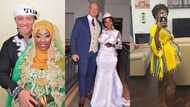 "He proposed the same day we met": Oyinbo man flies in and marries lady he met online, video goes viral