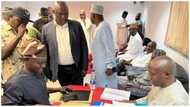 2023: Sanwo-Olu's 2nd term threatened as Ambode’s ally submits APC governorship form