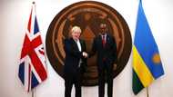 UK's Johnson defends migrant deal on Rwanda visit