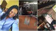 "We've been living inside for 25 years": Nigerian lady begs for job in video to take family out of mud house
