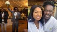 I'm the next in line - Mr Eazi says as he shares wedding photo, Temi Otedola reacts