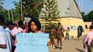 Insecurity: FUNAAB students protest kidnap of colleague