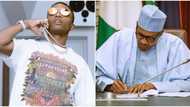 Wizkid clamps down on President Buhari for wishing Donald Trump quick coronavirus recovery amid 'End SARS' protest